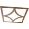Ekena Millwork Statesman Wood Fretwork Pierced Ceiling Medallion, Walnut, 34"OD x 21 3/4"ID x 3/8"T CMWP34X34X0375STWA - alternate 2